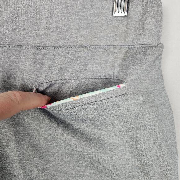 Pebble Beach Women's Dry-Luxe Performance Lt Gray Stretch Jersey Skort Medium - Picture 7 of 12